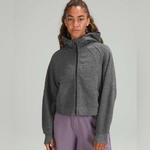 Lululemon oversized full zip scuba hoodie EUC